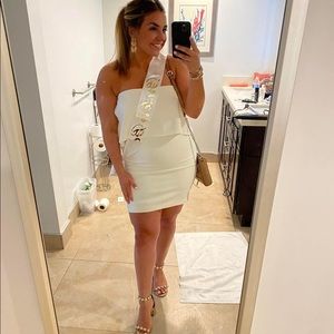 Likely Driggs Mini Dress - White